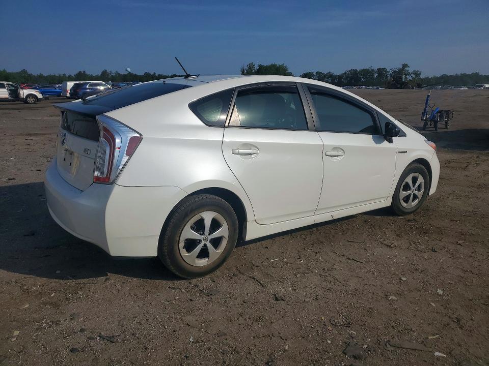2013 Toyota Prius VIN JTDKN3DU3D5539715 COPART salvage auction — FRONT END, Va - Cert Of Title - Salvage, sold $3,350 on 2026-07-15 (photo 3)