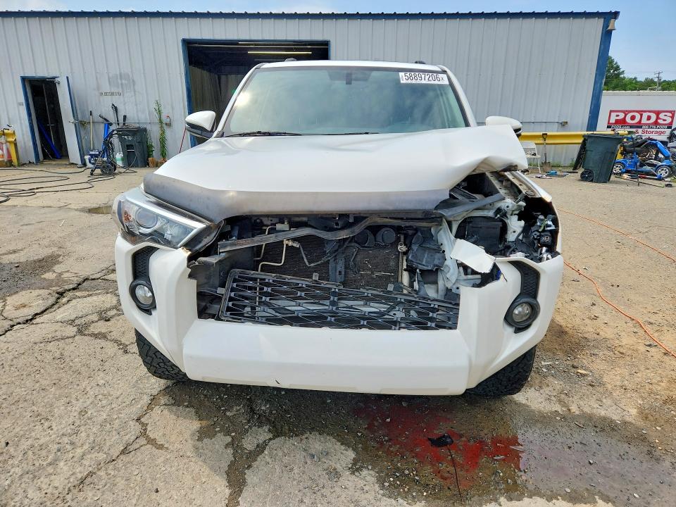 2019 Toyota 4runner VIN JTEBU5JR3K5673888 COPART salvage auction — FRONT END, La - Cert Of Title-Salvage, sold $9,000 on 2026-07-16 (photo 5)