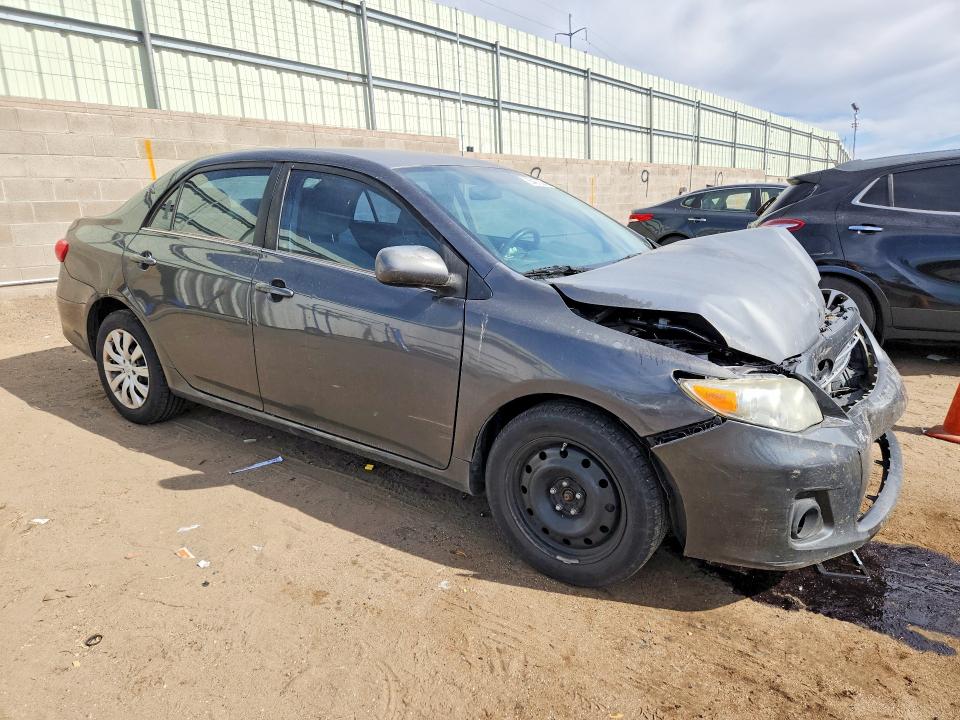 2013 Toyota Corolla VIN 5YFBU4EE3DP078339 COPART salvage auction — FRONT END, Nm - Cert Of Title-Salvage, sold $1,300 on 2026-07-13 (photo 4)