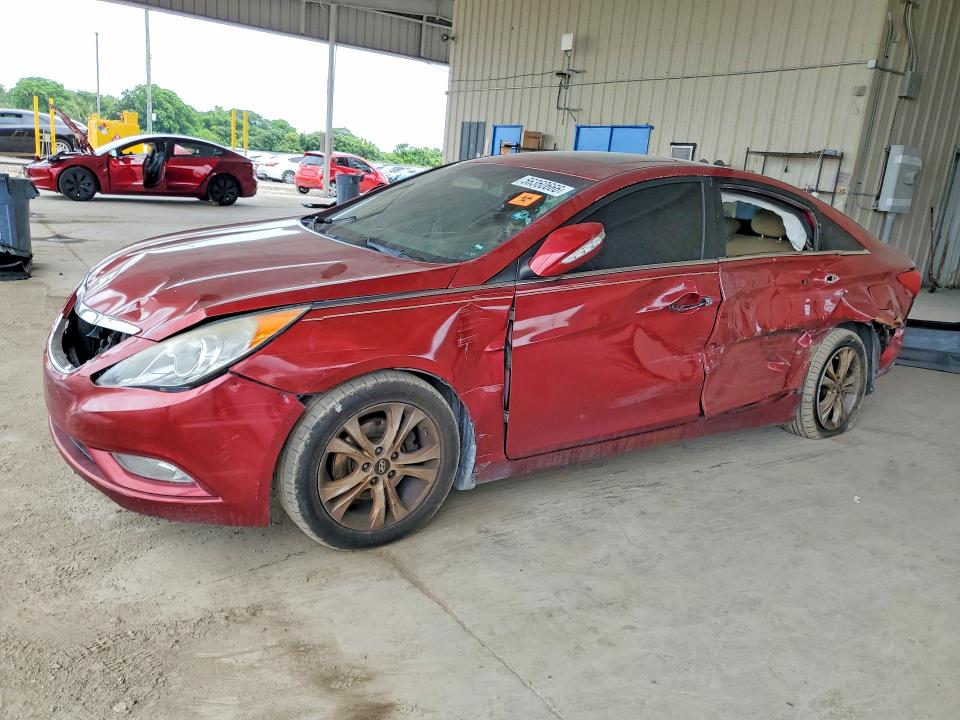 2013 Hyundai VIN 5NPEC4AC3DH590183 COPART salvage auction — SIDE, Fl - Cert Of Ttl-Rebuilt&Slvg Rbld, sold $15 on 2026-07-22 (photo 1)