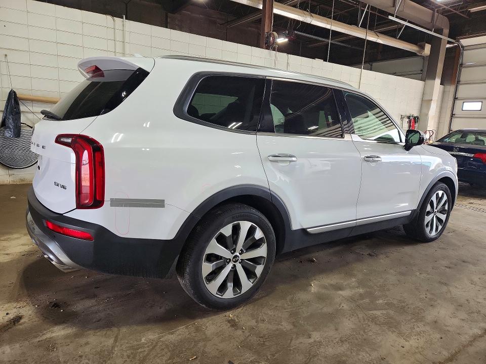 2021 Kia Telluride VIN 5XYP5DHC0MG154455 COPART salvage auction — REAR END, Mn - Cert Of Title-Salvage, sold $6,100 on 2026-07-02 (photo 3)