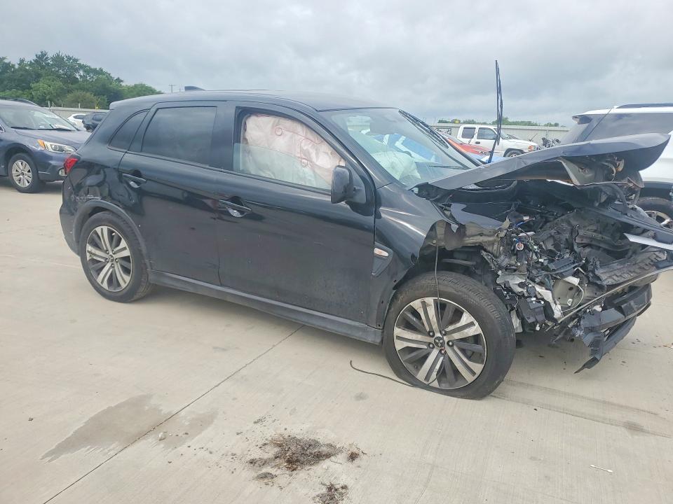 2021 Mitsubishi Outlander VIN JA4APUAUXMU021732 COPART salvage auction — FRONT END, Tx - Salvage Vehicle Title, sold $1,750 on 2026-07-16 (photo 4)