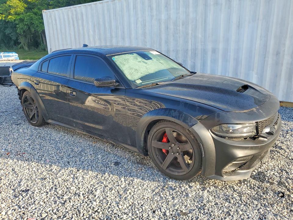 2023 Dodge Charger VIN 2C3CDXCT0PH533170 COPART salvage auction — REAR END, Tx - Certificate Of Title, sold $17,800 on 2026-07-30 (photo 4)