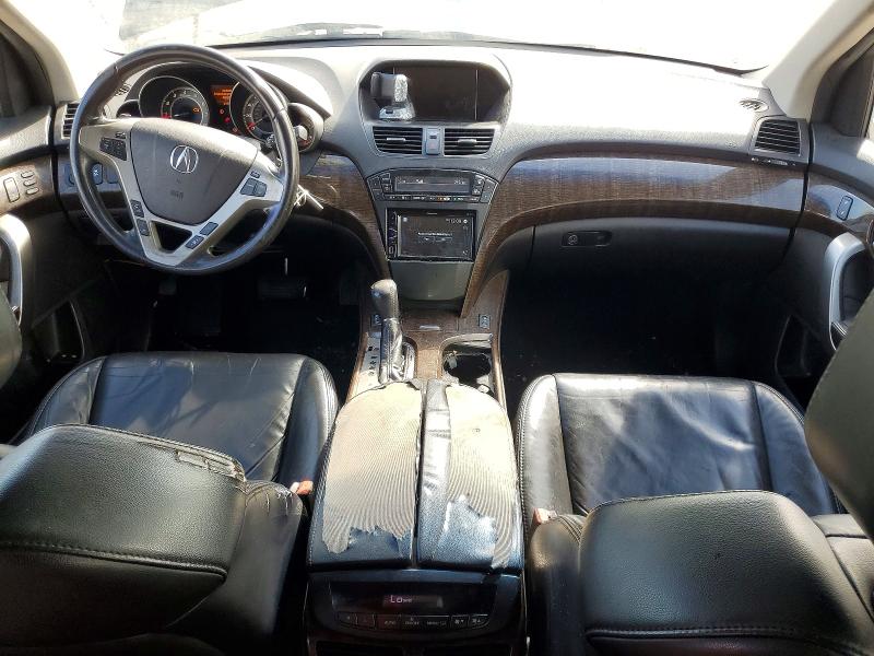 2013 Acura Mdx VIN 2HNYD2H36DH523567 COPART salvage auction — FRONT END, Tx - Certificate Of Title, sold $1,000 on 2026-07-09 (photo 8)