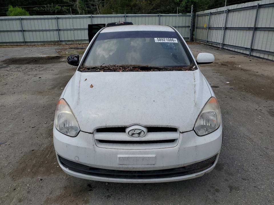 2011 Hyundai Accent VIN KMHCM3AC1BU186571 COPART salvage auction — NORMAL WEAR, GA - BILL OF SALE, sold $350 on 2026-07-30 (photo 5)