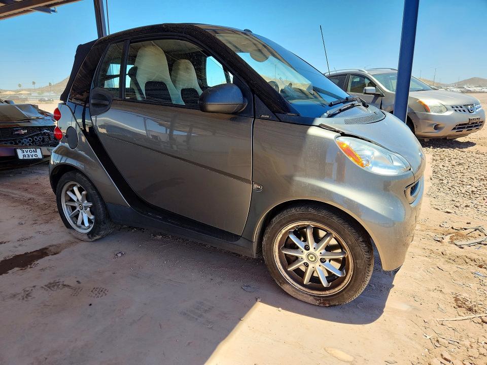 2010 Smart Fortwo VIN WMEEK3BA1AK344810 COPART salvage auction — FRONT END, AZ - CERT OF TITLE - SALVAGE, sold $1,700 on 2026-07-02 (photo 4)