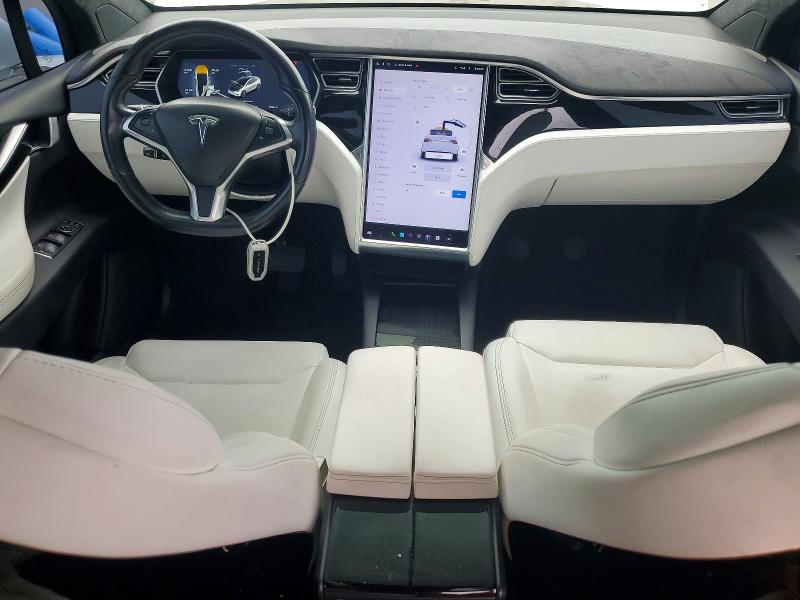2017 Tesla Model x VIN 5YJXCBE29HF039274 COPART salvage auction — MECHANICAL, Az - Cert Of Title - Salvage, sold $7,300 on 2026-07-22 (photo 8)