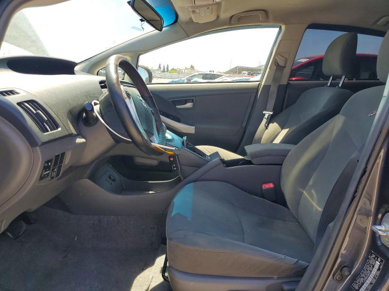 2011 Toyota Prius VIN JTDKN3DU0B5311054 COPART salvage auction — REAR END, Ca - Salvage Certificate, sold $775 on 2026-07-09 (photo 7)