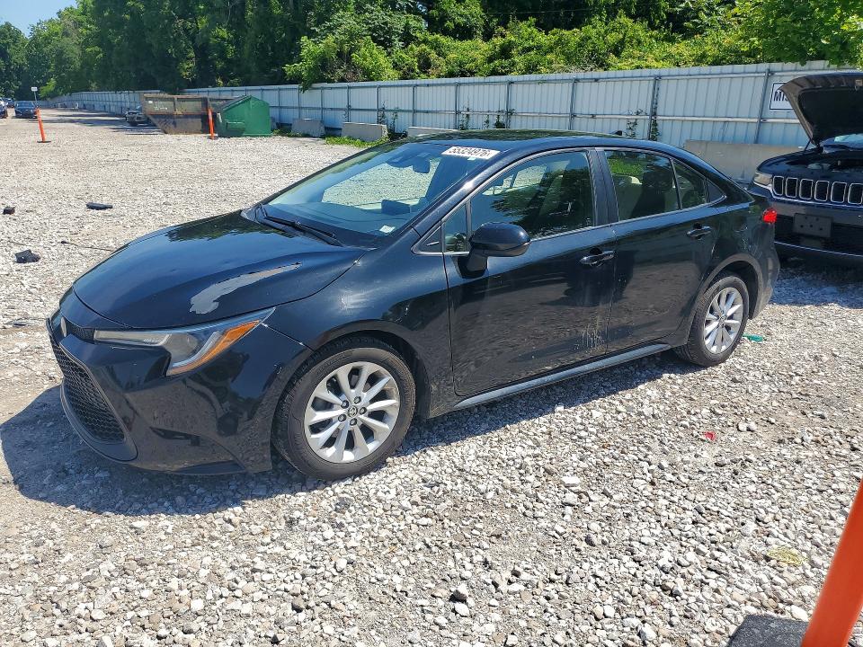 2020 Toyota Corolla VIN JTDVPRAE4LJ084211 COPART salvage auction — HAIL, Mo - Certificate Of Title, sold $8,600 on 2026-07-14 (photo 1)