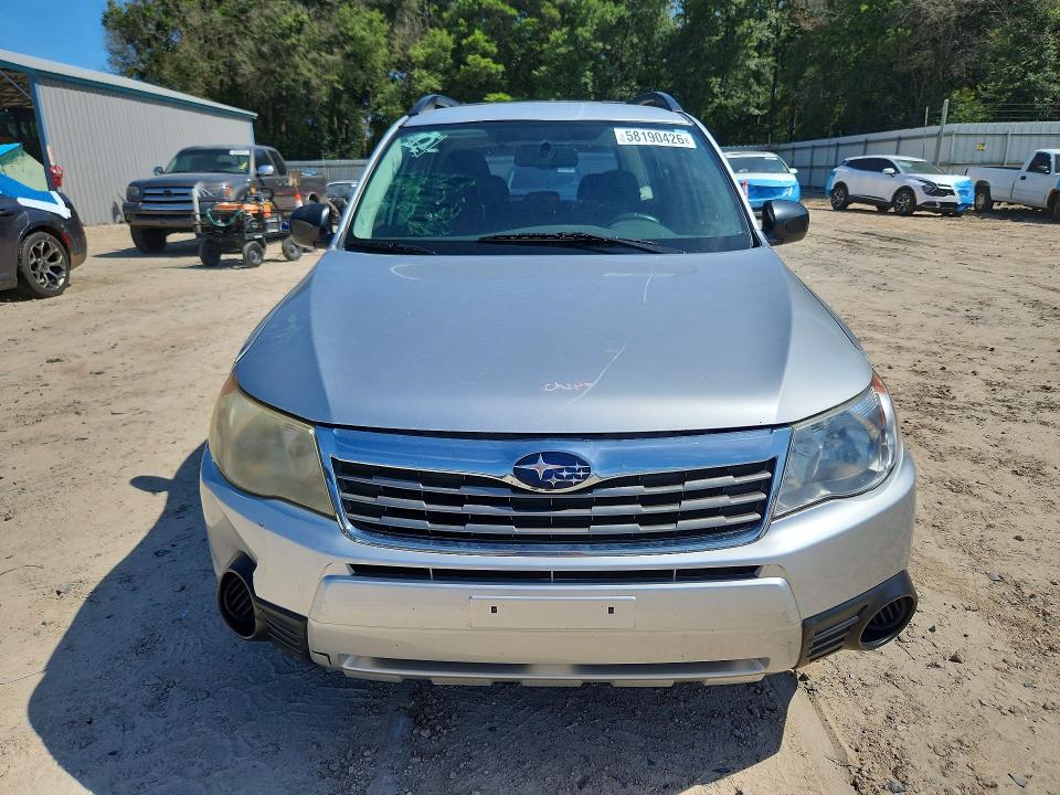 2010 Subaru Forester VIN JF2SH6BC2AH792538 COPART salvage auction — FRONT END, Fl - Cert Of Title Slvg Rebuildable, sold $350 on 2026-07-10 (photo 5)