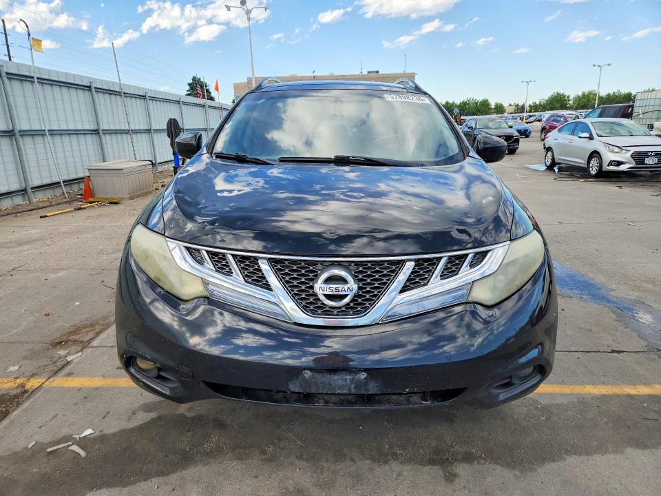 2011 Nissan Murano VIN JN8AZ1MW0BW181703 COPART salvage auction — HAIL, CO - CERTIFICATE OF TITLE, sold $450 on 2026-07-27 (photo 5)
