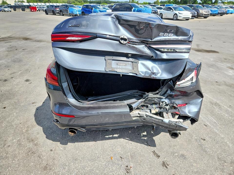 2020 BMW 2er VIN WBA73AK04L7F66229 COPART salvage auction — REAR END, Salvage Title, sold $1,650 on 2026-07-23 (photo 6)