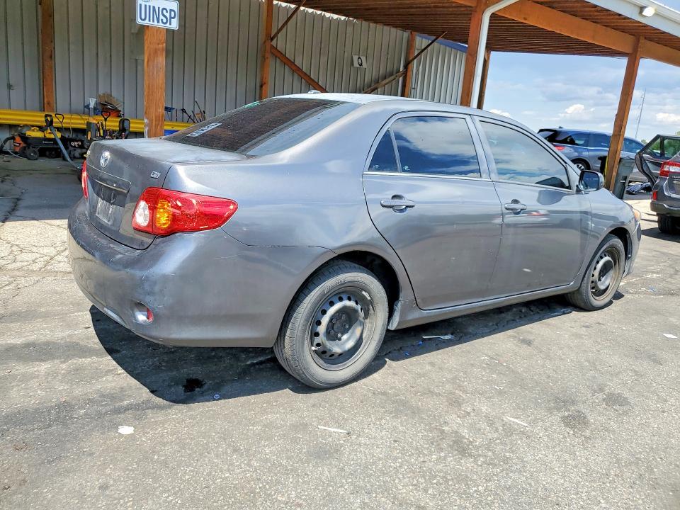 2009 Toyota Corolla VIN JTDBL40E39J041443 COPART salvage auction — FRONT END, Co - Public - Salvage Title, sold $1,450 on 2026-07-23 (photo 3)