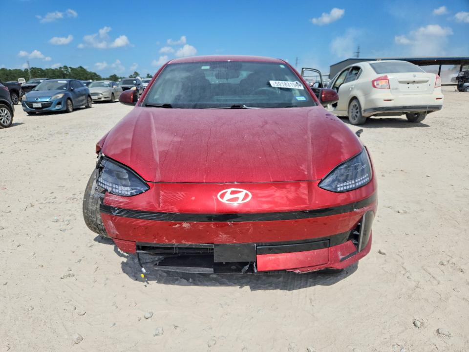 2023 Hyundai Ioniq 6 VIN KMHM24AB0PA049749 COPART salvage auction — FRONT END, Tx - Salvage Vehicle Title, sold $150 on 2026-07-24 (photo 5)