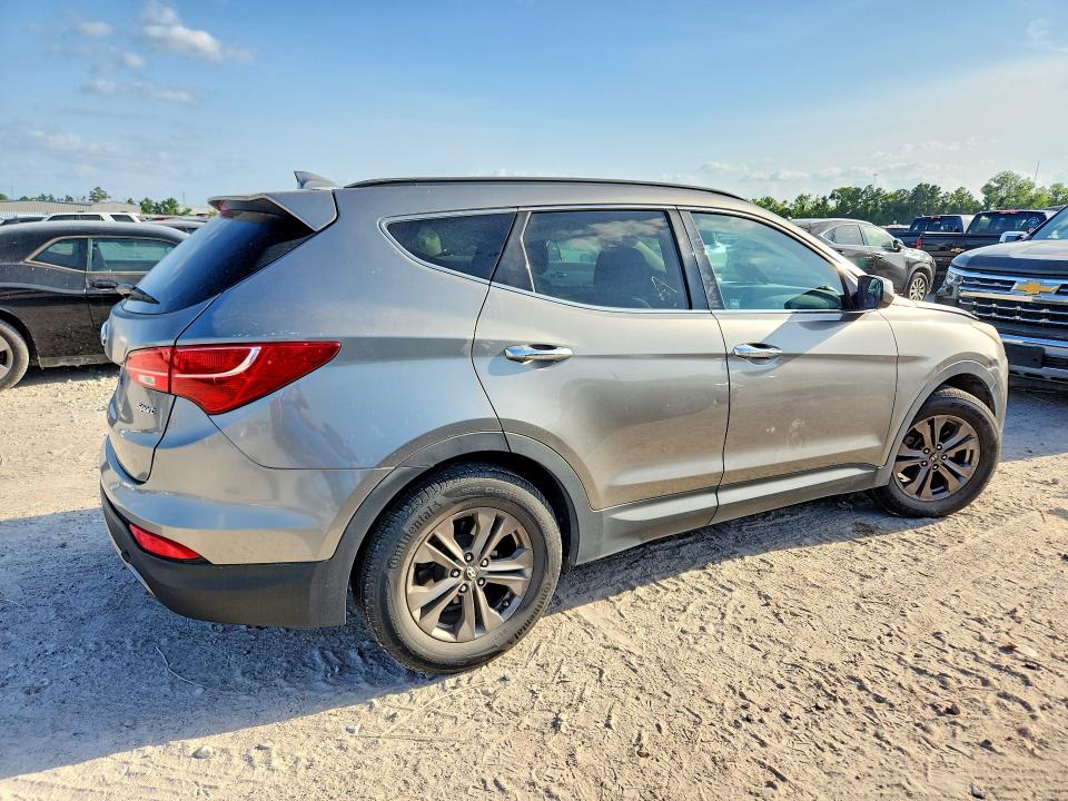 2014 Hyundai VIN 5XYZU3LB6EG204281 COPART salvage auction — SIDE, TX - SALVAGE VEHICLE TITLE (P), sold $375 on 2026-07-24 (photo 3)