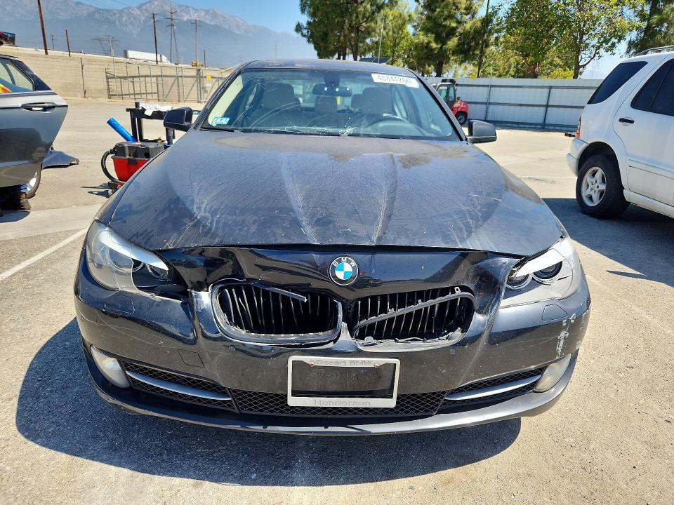 2013 BMW 5er VIN WBAXG5C54DDY35299 COPART salvage auction — FRONT END, CA - SALVAGE CERTIFICATE, sold $1,250 on 2026-07-28 (photo 5)