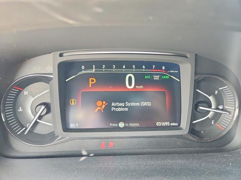 2023 Honda Passport VIN 5FNYF8H65PB028820 COPART salvage auction — SIDE, Tx - Salvage Vehicle Title, sold $14,000 on 2026-07-09 (photo 9)