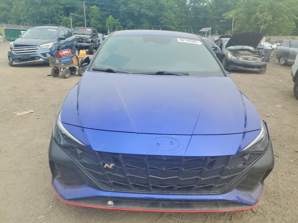 2023 Hyundai VIN KMHLW4AK9PU012052 COPART salvage auction — REAR END, Md - Cert Of Salvage > 75% Damage, sold $7,700 on 2026-07-28 (photo 5)