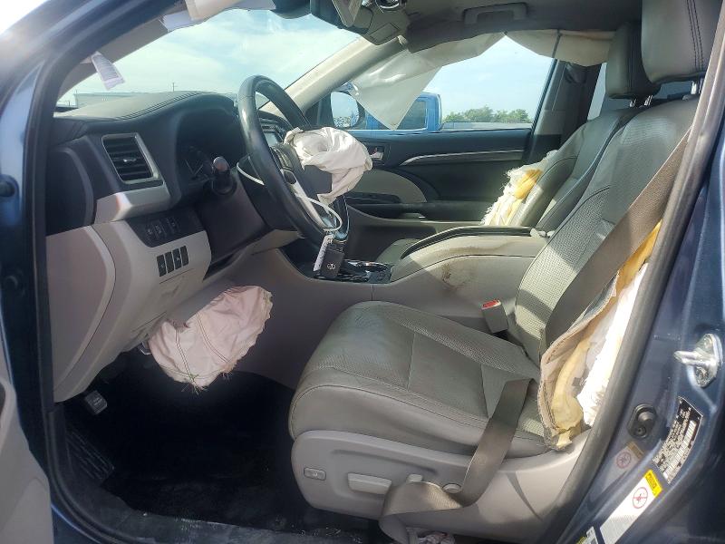 2017 Toyota VIN 5TDDZRFH4HS453121 COPART salvage auction — FRONT END, FL - CERT OF TITLE SLVG REBUILDABLE, sold $7,200 on 2026-07-31 (photo 7)