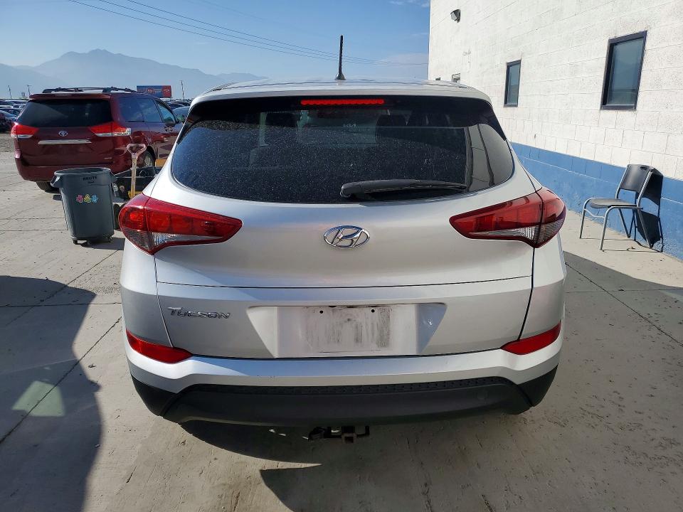2018 Hyundai VIN KM8J23A43JU696196 COPART salvage auction — FRONT END, Ut - Salvage Certificate, sold $2,000 on 2026-07-06 (photo 6)