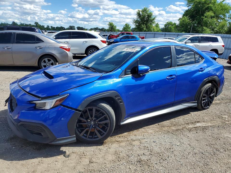 2023 Subaru Wrx VIN JF1VBAL61P9806897 COPART salvage auction — UNDERCARRIAGE, On - Permit Salvage, sold $2,250 on 2026-07-09 (photo 1)
