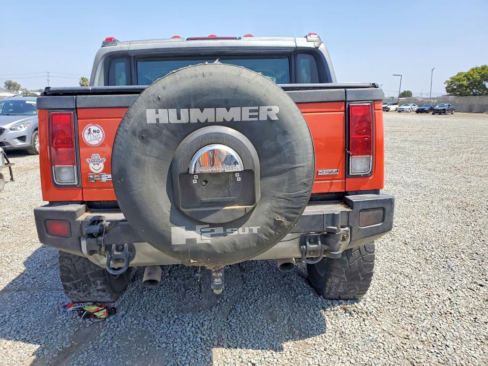 2009 Hummer H2 VIN 5GRGN02209H103026 COPART salvage auction — FRONT END, Ca - App For Dup Salvage Or Ac, sold $10,200 on 2026-07-10 (photo 6)
