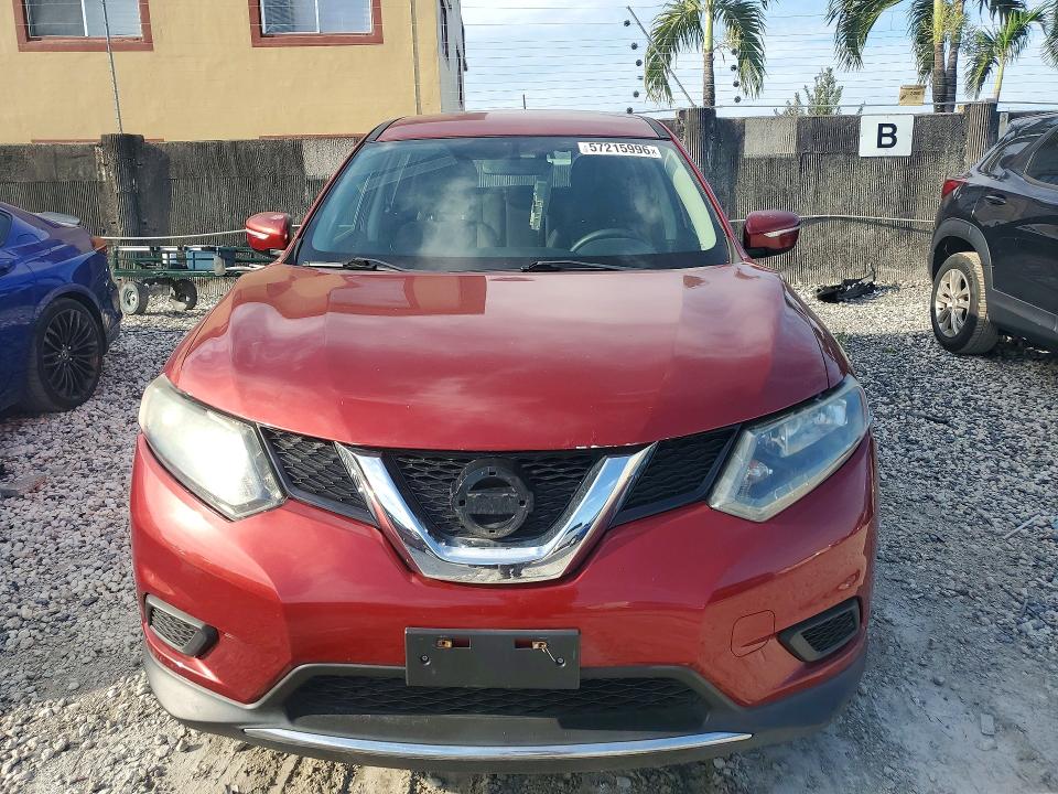 2015 Nissan Rogue VIN KNMAT2MV1FP549008 COPART salvage auction — REAR END, Ny - Certificate Of Title (P), sold $2,800 on 2026-07-10 (photo 5)