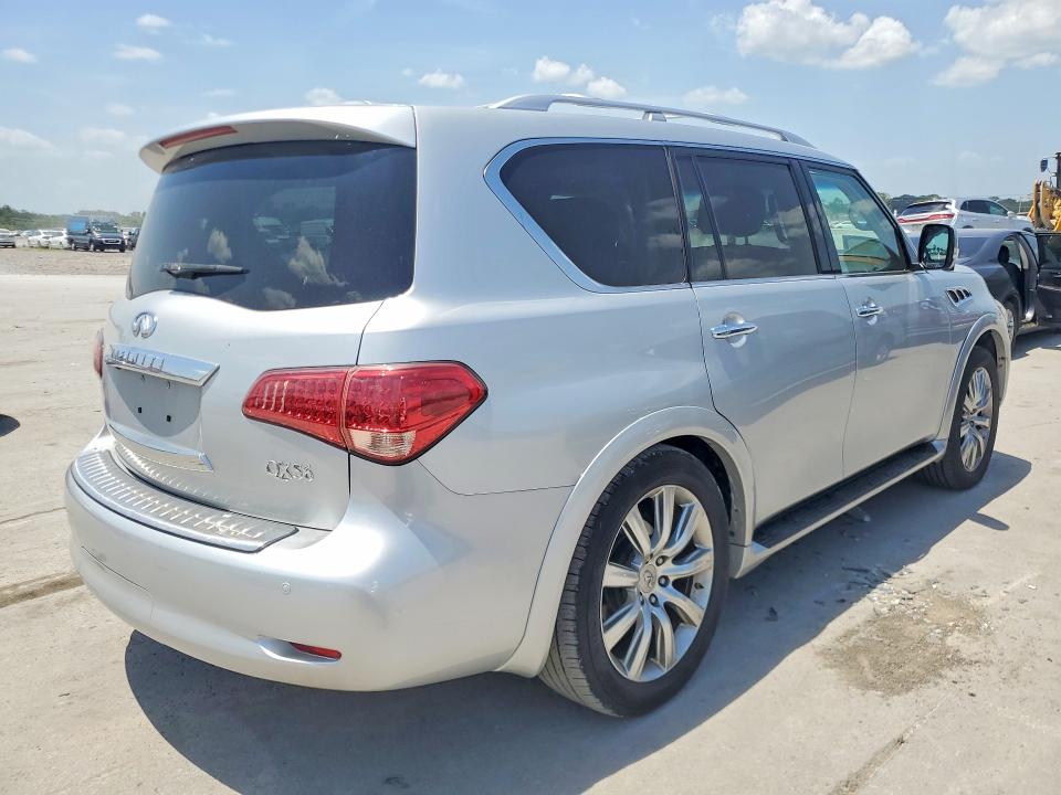 2012 Infiniti Qx56 VIN JN8AZ2NE8C9018499 COPART salvage auction — MECHANICAL, IL - CERTIFICATE OF TITLE, sold $1,050 on 2026-07-20 (photo 3)