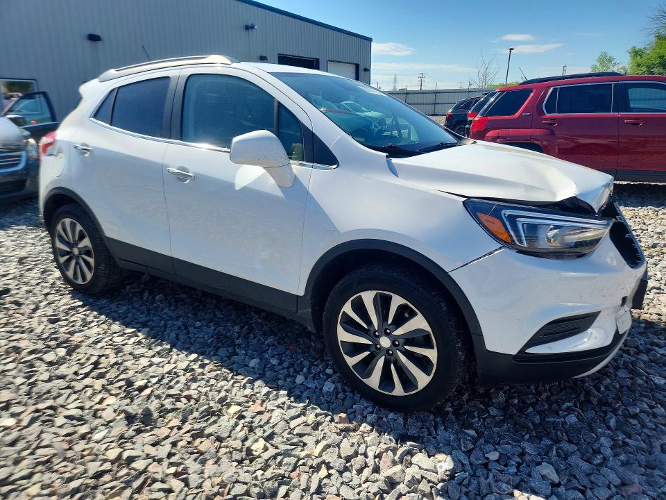 2022 Buick Encore VIN KL4CJESM4NB549486 COPART salvage auction — FRONT END, Wi - Cert Of Title-Salvage Vehicle, sold $2,900 on 2026-07-20 (photo 4)