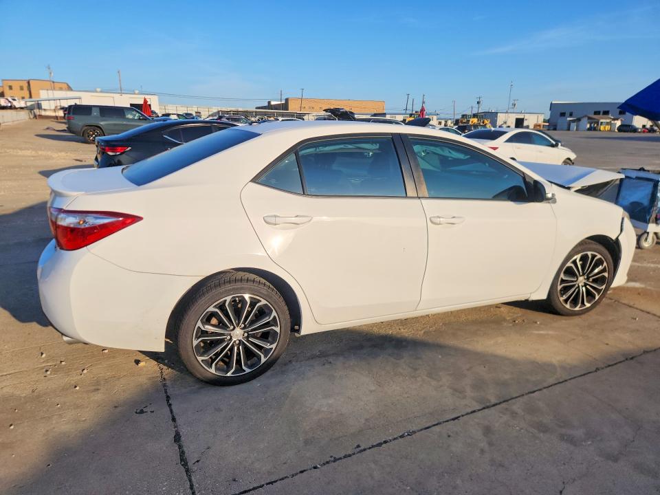 2015 Toyota VIN 5YFBURHE6FP192198 COPART salvage auction — FRONT END, Tx - Salvage Vehicle Title, sold $2,950 on 2026-07-13 (photo 3)