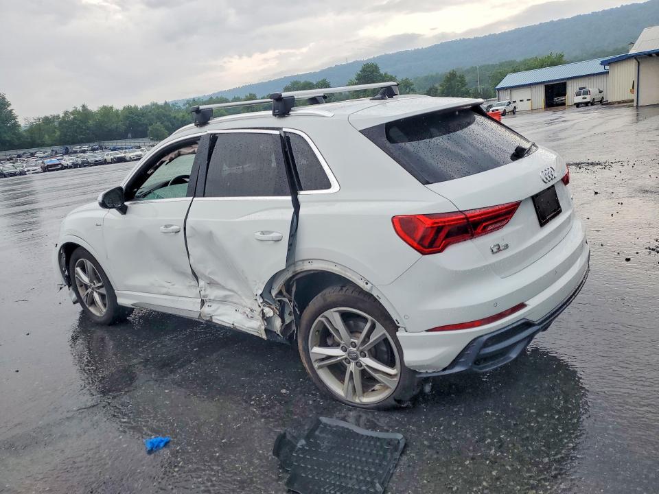 2020 Audi Q3 VIN WA1FECF36L1055141 COPART salvage auction — FRONT END, Pa - Certificate Of Salvage, sold $3,800 on 2026-07-07 (photo 2)