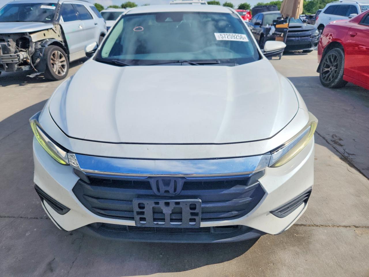 2019 Honda Insight VIN 19XZE4F57KE017830 COPART salvage auction — Rear End, FL - CERT OF TITLE SLVG REBUILDABLE, sold $1,650 on 2026-07-09 (photo 5)