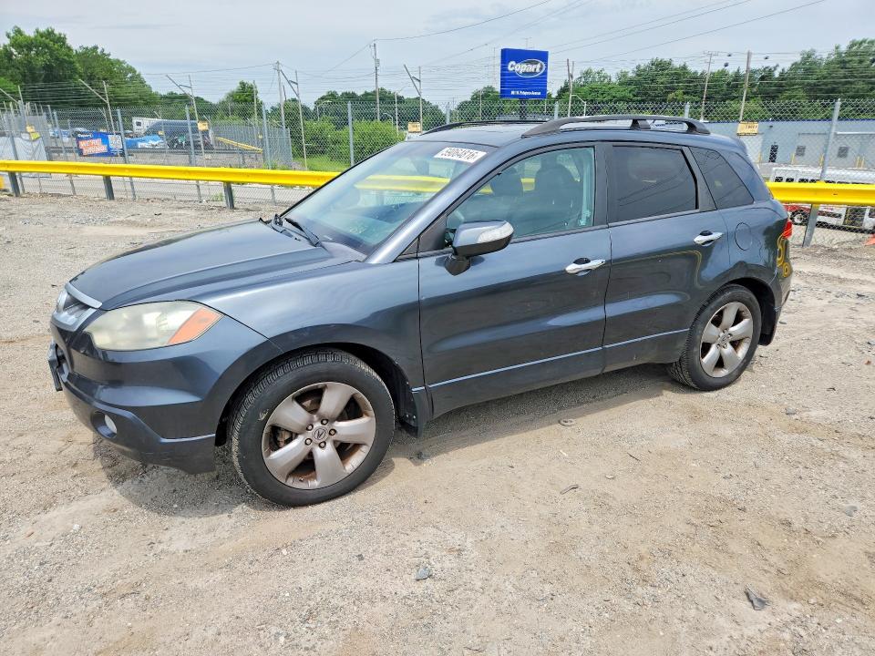 2007 Acura Rdx VIN 5J8TB18537A004692 COPART salvage auction — MINOR DENT/SCRATCHES, Md - Certificate Of Title (P), sold $850 on 2026-07-03 (photo 1)
