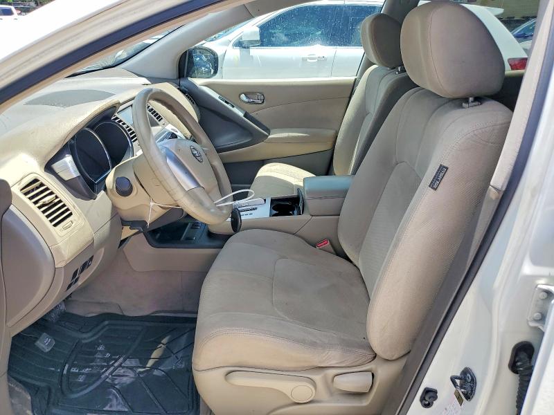 2010 Nissan Murano VIN JN8AZ1MU8AW012784 COPART salvage auction — REAR END, Fl - Cert Of Title Slvg Rebuildable, sold $575 on 2026-07-10 (photo 7)