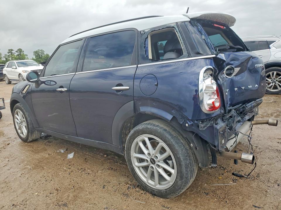 2016 Mini VIN WMWZC3C52GWT10419 COPART salvage auction — REAR END, Tx - Salvage Vehicle Title, sold $150 on 2026-07-21 (photo 2)