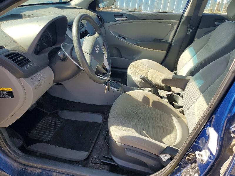 2016 Hyundai Accent VIN KMHCT4AE3GU105488 COPART salvage auction — VANDALISM, Ca - Dis/Dlr/Exp Only Clean Title, sold $550 on 2026-07-31 (photo 7)