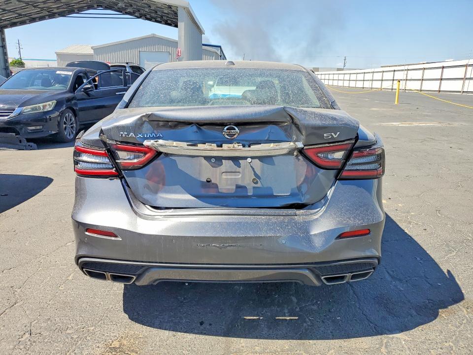 2022 Nissan Maxima VIN 1N4AA6CV5NC504325 COPART salvage auction — REAR END, Ca - Salvage Certificate, sold $3,950 on 2026-07-02 (photo 6)