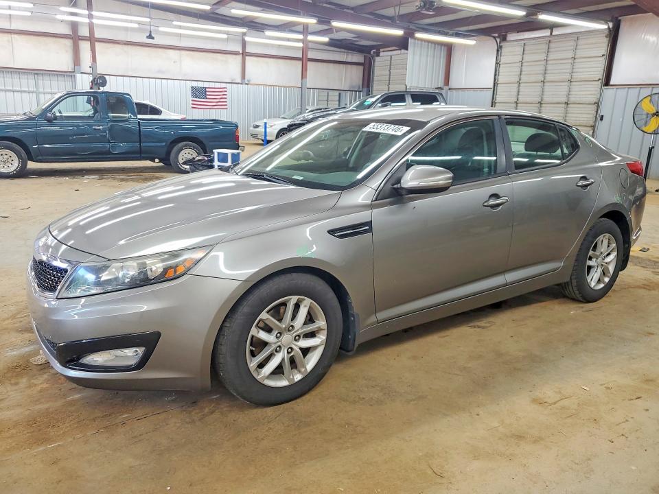 2013 Kia Optima VIN 5XXGM4A73DG245546 COPART salvage auction — FRONT END, Nc - Salvage Certificate Of Title, sold $850 on 2026-07-15 (photo 1)