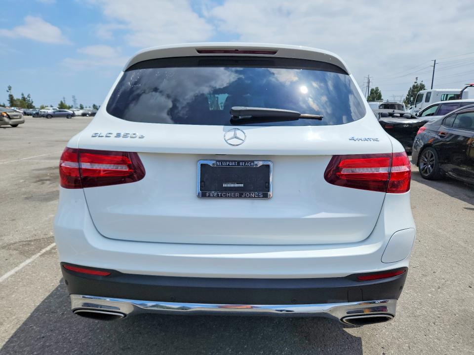 2019 Mercedes-benz Glc VIN WDC0G5EB0KF572280 COPART salvage auction — NORMAL WEAR, Ca - Dis/Dlr/Exp Only Clean Title, sold $4,750 on 2026-07-28 (photo 6)