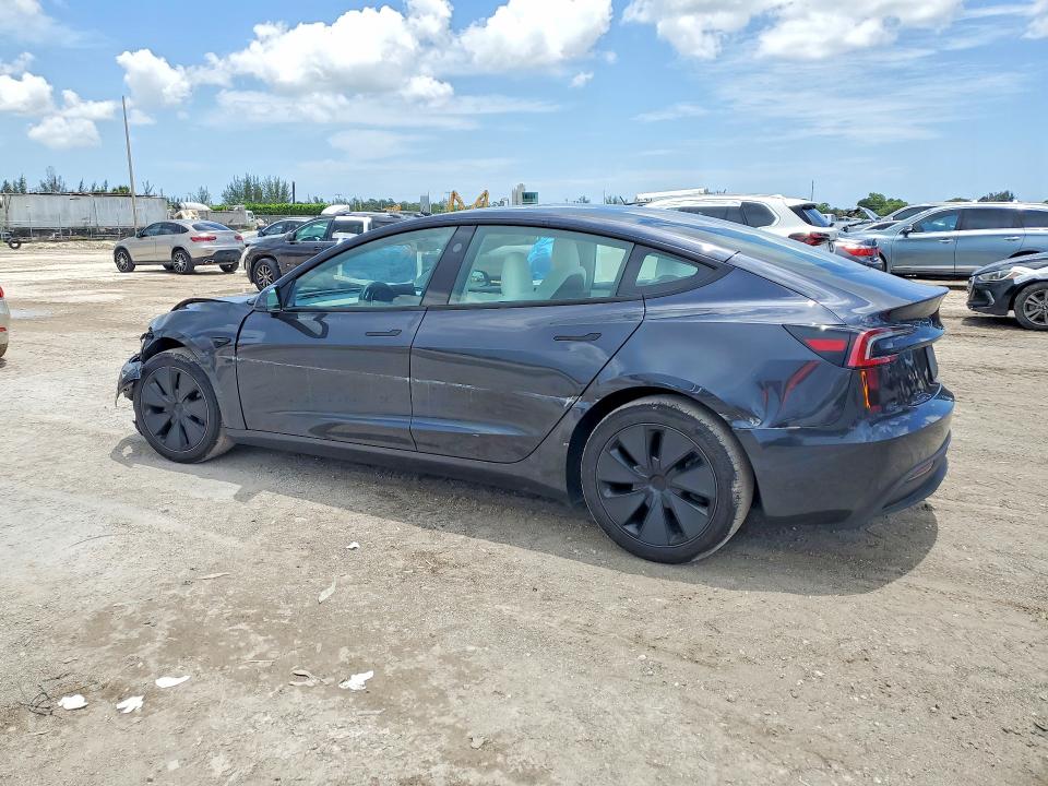 2024 Tesla VIN 5YJ3E1EA8RF871717 COPART salvage auction — FRONT END, FL - CERT OF TITLE SLVG REBUILDABLE, sold $8,400 on 2026-07-23 (photo 2)