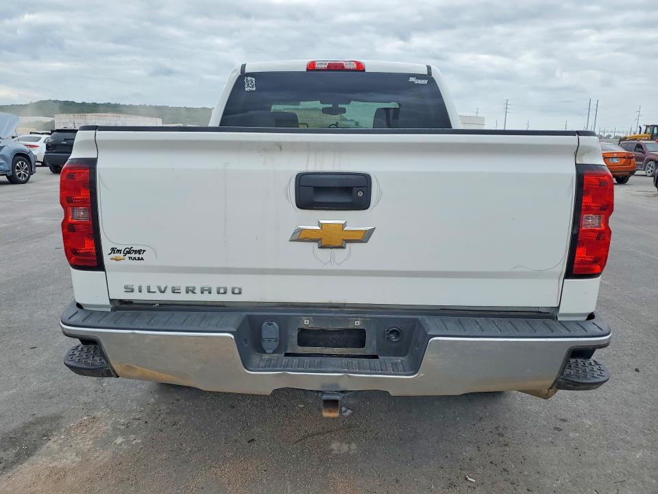 2014 Chevrolet Silverado VIN 3GCPCPEH6EG464331 COPART salvage auction — HAIL, Ok - Cert Of Title-Salvage, sold $3,050 on 2026-07-22 (photo 6)