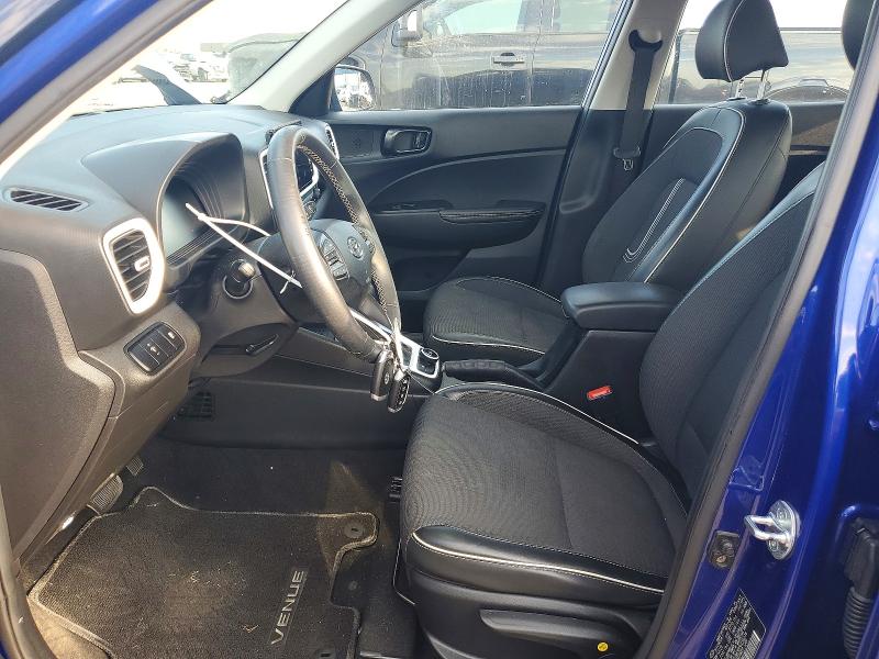 2023 Hyundai Venue VIN KMHRC8A30PU236216 COPART salvage auction — HAIL, OH - CERT OF TITLE-SALVAGE, sold $5,700 on 2026-07-10 (photo 7)