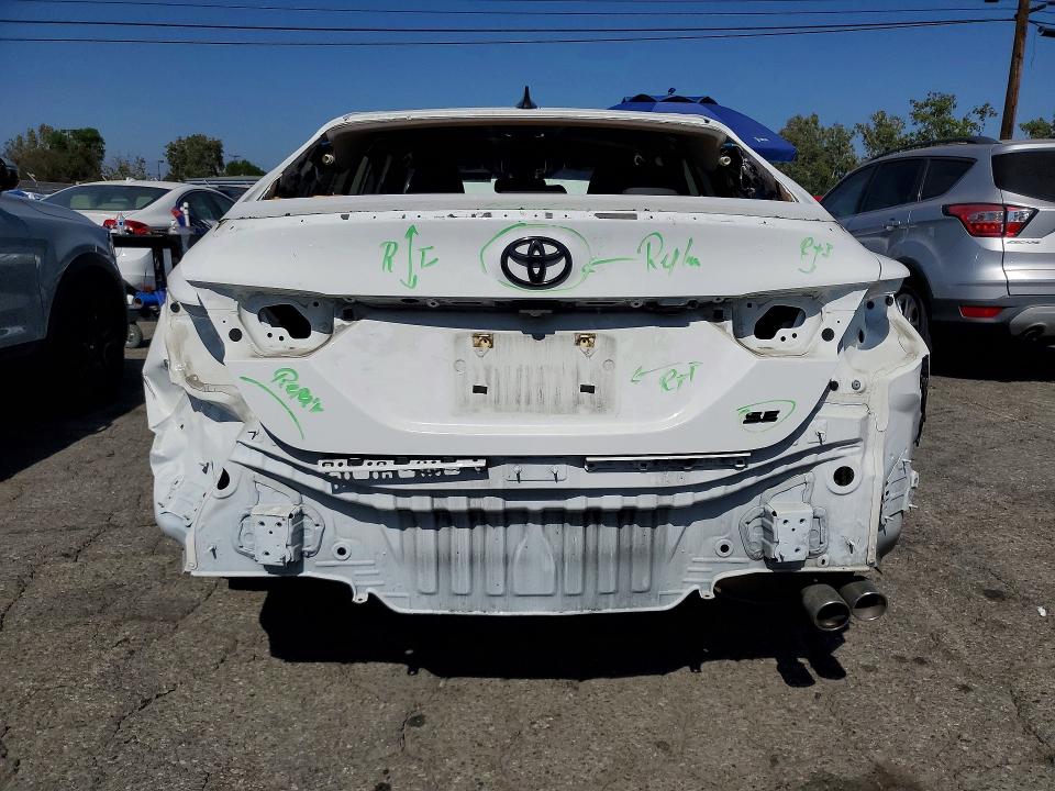 2023 Toyota Camry VIN 4T1T11AKXPU110102 COPART salvage auction — REAR END, Ca - Salvage Certificate, sold $8,200 on 2026-07-30 (photo 6)