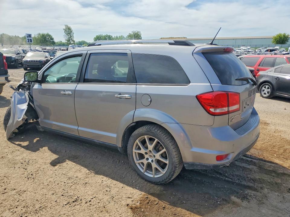 2018 Dodge Journey VIN 3C4PDDFG9JT301286 COPART salvage auction — FRONT END, Mi - Certificate Of Title, sold $700 on 2026-08-12 (photo 2)