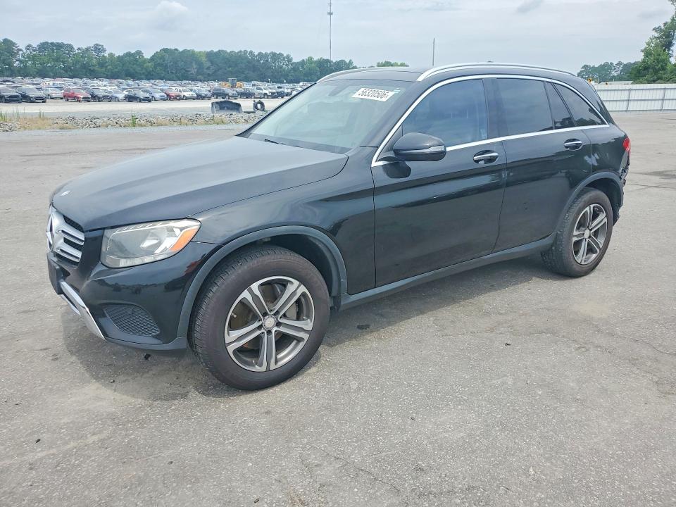 2016 Mercedes-benz Glc VIN WDC0G4KB8GF048932 COPART salvage auction — REAR END, Nc - Salvage Certificate Of Title, sold $6,200 on 2026-07-16 (photo 1)