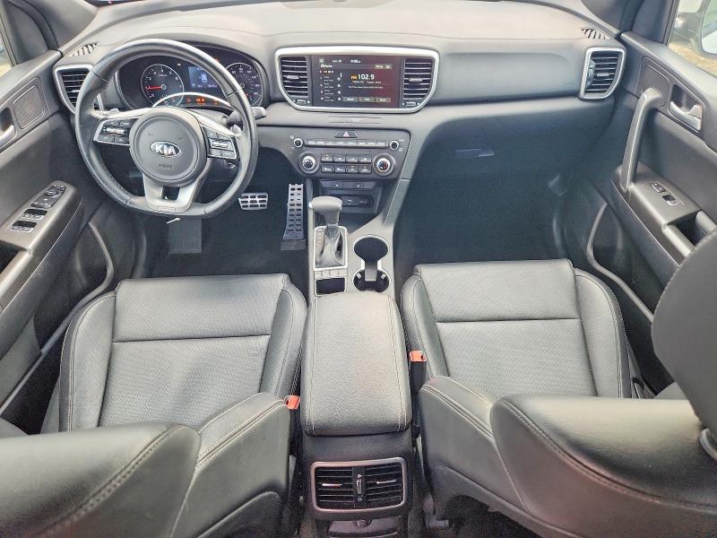 2022 Kia Sportage VIN KNDP6CACXN7957225 COPART salvage auction — FRONT END, Pa - Certificate Of Salvage, sold $5,400 on 2026-07-31 (photo 8)