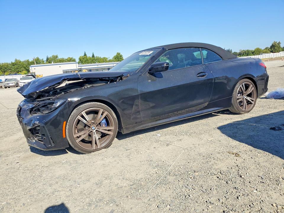 2023 BMW VIN WBA23AT03PCN00578 COPART salvage auction — FRONT END, Ca - Salvage Certificate, sold $14,800 on 2026-07-14 (photo 1)