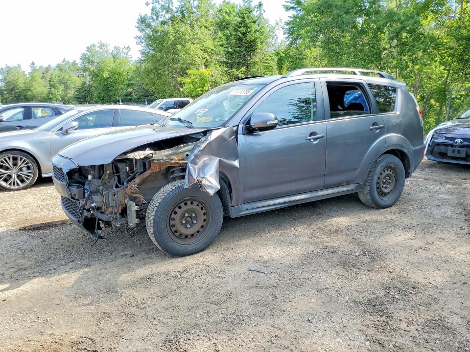 2010 Mitsubishi Outlander VIN JA4JT3AX7AZ602068 COPART salvage auction — FRONT END, ON - PERMIT NO BRAND - UNFIT, sold $400 on 2026-07-23 (photo 1)