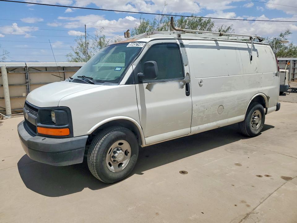 2010 Chevrolet Express 2500 VIN 1GCZGFBA7A1163915 COPART salvage auction — MINOR DENT/SCRATCHES, TX - CERTIFICATE OF TITLE, sold $250 on 2026-07-09 (photo 1)