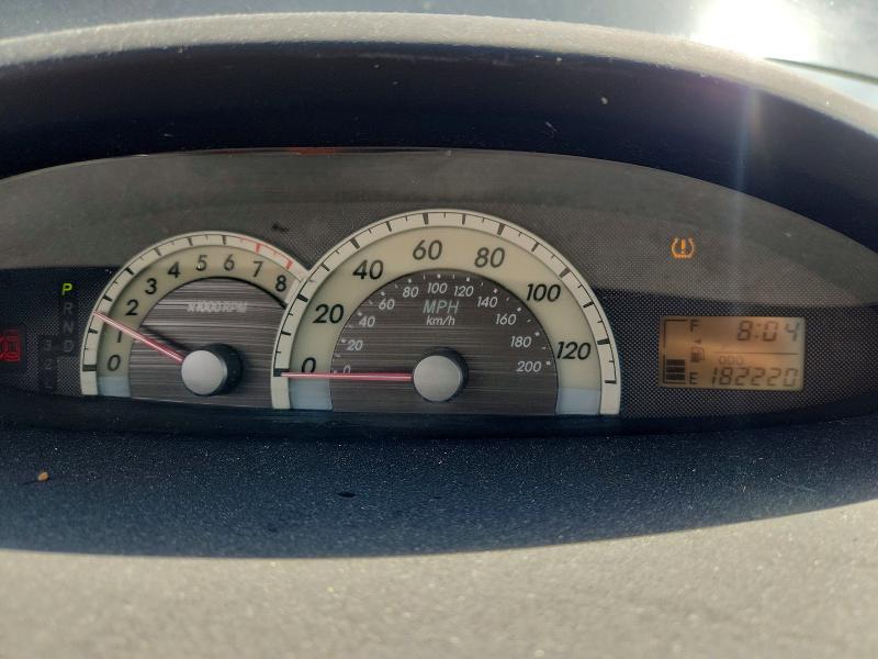 2008 Toyota Yaris VIN JTDBT903X81283690 COPART salvage auction — FRONT END, Tx - Salvage Vehicle Title, sold $600 on 2026-07-02 (photo 9)